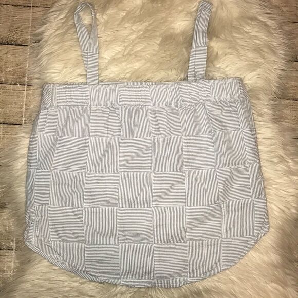 Vineyard Vines Yarn Dye Patchwork Button Tie Top - Picture 2 of 5